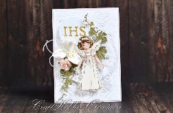 IHS - I Komunia dla dziewczynki I