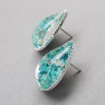 ♥ Wieczne Kwiaty LIGHT BLUE silver ♥ - 