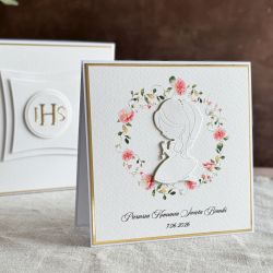 Pamiątka I Komunii w pudełku z kopertą, 106