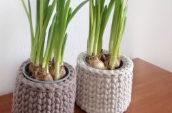 Kosz do przechowywania,koszyk ze sznurka bawełnianego 12x11cm.