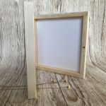 IHS Komunia św. drewniana kartka scrapbooking - 