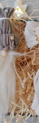 Świąteczna para - zawieszki w stylu boho + Gratis!