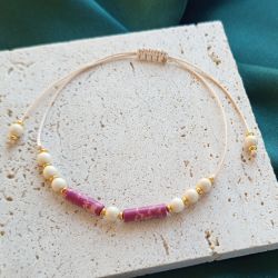 "Rosa" - bransoletka z naturalnymi kamieniami.