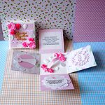 Exploding box Komunia dziewczynka - 