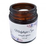 Świeca Sojowa Medytacja Spa Ręcznie Robiona 120ml Drewniany Knot  - 