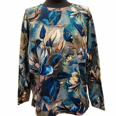 Bluzka damska kwiaty akwarela