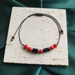 "Roma" - bransoletka z naturalnymi kamieniami. - klasyczna elegancja