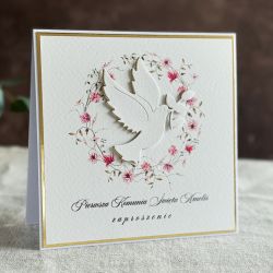 Ręcznie robione zaproszenia komunijne, 58