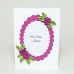 Oryginalna kartka imieninowa - quilling - 