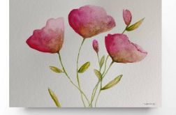 Maki-akwarela formatu 18/24 cm