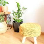 Pokrowiec na stołek,taboret,średnica.40cm. - 