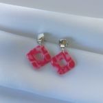 "Liwia" - kolczyki z gliny polimerowej. - eleganckie