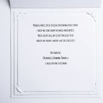 Subtelna ręcznie robiona kartka na Komunię  - Personalizowana kartka na Komunię