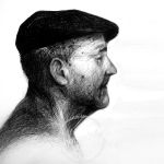 portret - czarno-biały (A4) - 