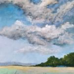 Pejzaż 4-praca formatu- 24/18 cm . - 