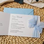 Zaproszenie na Pierwszą Komunię Świętą, asymetrycznie składane - 3