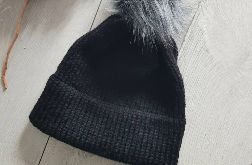 Gruba czapka zimowa unisex