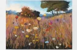 Drzewa-praca pastelami Drzewa-praca pastelami