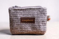 Etui na klucze portfelik z plecionki