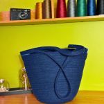 Granatowa torba klasyczna - 