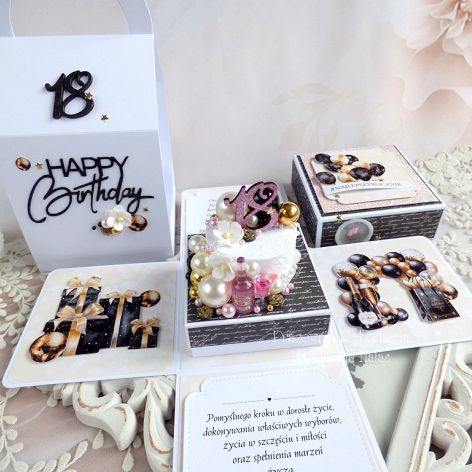 Exploding box z okazji 18 urodzin 535