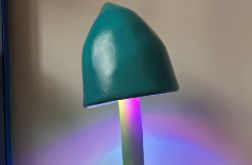Podświetlany grzybek- lampka "Turkusik"