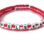 Bransoletka sznurkowa Polska patriotyczna - Bransoletka Polaska
