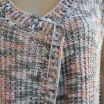 Bezrękawnik - kamizelka - narzutka