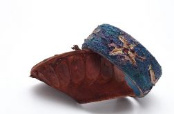 Drewniana bransoletka 4 kwiaty