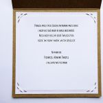 Stylowa kartka na Komunię ręcznie robiona - Personalizowana kartka na Komunię z życzeniami