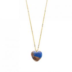 Naszyjnik "Deep Earth Heart" - Harmonia Nieba i Ziemi