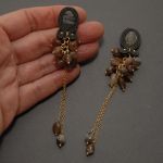 kolczyki lub klipsy sutasz z labradorytami i agatami - 