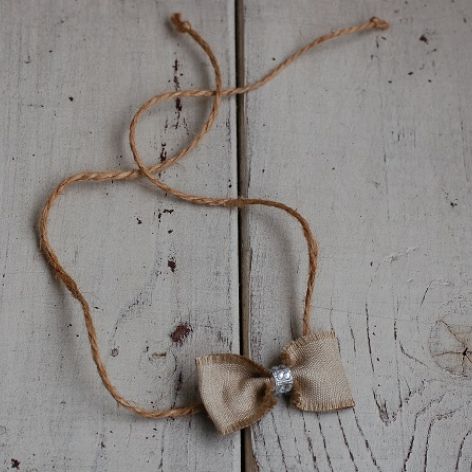 Opaska niemowlęca - Minimalistyczna kokardka