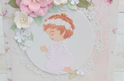 Pamiątka Chrztu Świętego - Kwitnąca Wiśnia