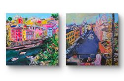 Wlochy Rzym i Riomaggiore