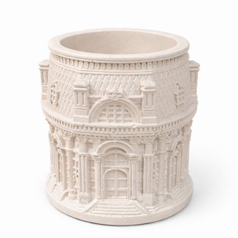 Świecznik gipsowy Rzymskie Arkady – klasyczna dekoracja do wnętrz