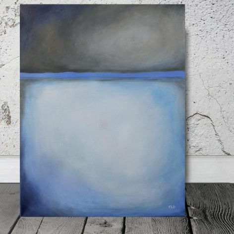 Abstrakcja-obraz akrylowy formatu 50/40 cm 