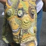 Cardigan freeform crochet Dolce Vita - 
