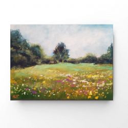 Łąka 2-praca formatu 18/24 cm 