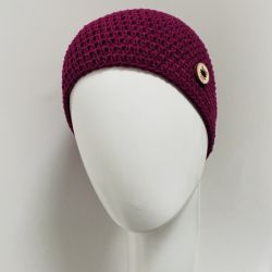 Czapka przejściowa beanie smerf bawełna biskupi