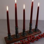 Świecznik Loftowy 5-ramienny F005_3-W2 Loft - Świecznik Loftowy F005_3-W2 Loft