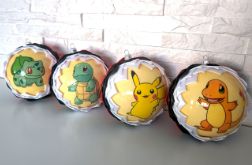 Zestaw bombek choinkowych dla dzieci POKEMON
