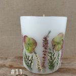 świece FLORA -z naturalnymi roślinami #11 - Flora #11
