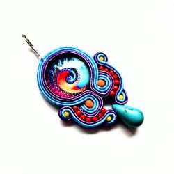 Tahiti kolczyki sutasz