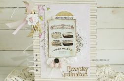 Przepiśnik pastelowo różowy, 382