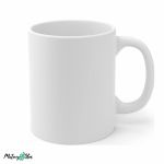 Kubek w sweterku i podkładka ~ cappuccino - 