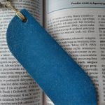 zakładka - mostek nad stawem z nenufarami - rewers