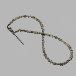 Naszyjnik z surowego opalu australijskiego 