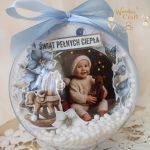 Bombka ze zdjęciem Boże Narodzenie 4 GOTOWA - 