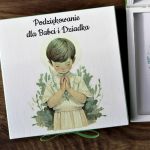 Podziękowanie Komunijne od Chłopca - Podziękowanie komunijne dla Dziadków Matki Chrzestnej Ojca Chrzestnego Pierwsza Komunia Święta chłopca podziękowania na komunię personalizowane komunia